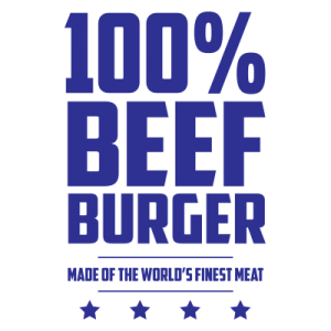 100% Beef Burger